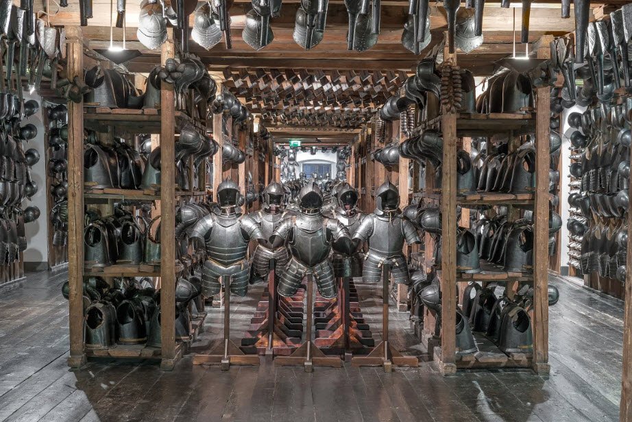 Styrian Armoury (Landeszeughaus), Graz, Styria, Austria